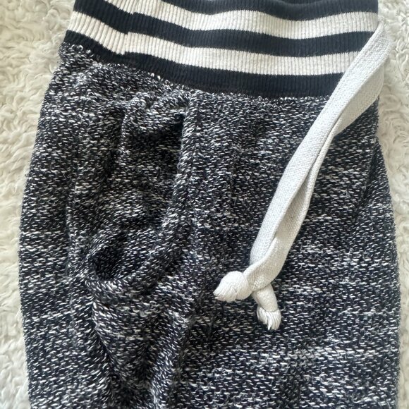 Black, White, and Grey Sweatpants Jogger-style - Picture 2 of 3